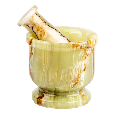 Picture of Marble Mortar & Pestle – Authentic Strength in a Handcrafted Form