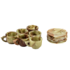 Picture of Onyx Tea Set – Authentic Natural Stone for Elegant Serving