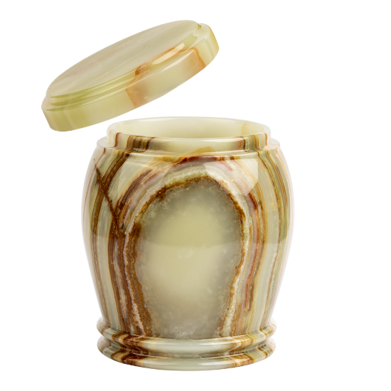 Picture of Large Onyx Spice Jar – A Fusion of Authenticity, Functionality & Natural Beauty