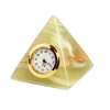 Picture of Marble Pyramid Clock – A Fusion of Energy, Craftsmanship & Natural Elegance