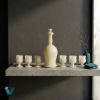Picture of Velvet Bottle Set – Crafted Elegance in Natural Marble