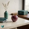 Picture of Dark Red Stone Apple – Minimal Elegance in a Sculpted Form