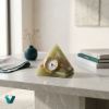 Picture of Marble Pyramid Clock – A Fusion of Energy, Craftsmanship & Natural Elegance