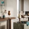 Picture of Marble Long-Stem Cherry Goblet Set – Timeless Elegance in Handcrafted Stone
