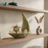 Picture of Decorative Onyx Ship Clock – A Symbol of Elegance, Journey, and Timeless Craftsmanship