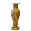 Picture of Golden Onyx Stone Vase – A Masterpiece of Natural Luxury and Timeless Design