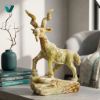 Picture of Majestic Marble Mountain Goat Sculpture – A Symbol of Freedom and Natural Elegance