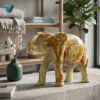 Picture of Royal Marble Elephant Sculpture – A Symbol of Wisdom and Majestic Elegance