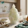 Picture of Royal White Onyx Decorative Jar – A Symbol of Pure Elegance and Luxurious Craftsmanship