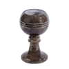 Picture of Royal Black Stone Incense Holder – A Blend of Traditional Elegance and Natural Luxury