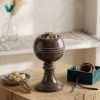 Picture of Royal Black Stone Incense Holder – A Blend of Traditional Elegance and Natural Luxury