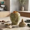 Picture of Royal Green Onyx Decorative Jar – A Masterpiece of Natural Luxury and Timeless Craftsmanship