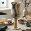 Picture of Royal Blue Onyx Decorative Goblet – A Fusion of Artistic Elegance and Natural Luxury