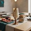 Picture of Royal Marble Stone Goblet – A Harmony of Natural Elegance and Timeless Craftsmanship