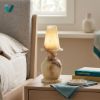 Picture of Royal Onyx Table Lamp – A Fusion of Natural Stone Beauty and Luxurious Illumination