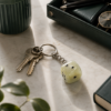 Picture of Royal Marble Stone Dice Keychain – Luxury Minimalism Inspired by Classic Gaming Art