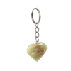 Picture of Royal Marble Stone Heart Keychain – Elegant Symbol of Natural Beauty and Affection