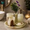 Picture of Royal White Marble Bathroom Accessories Set – Timeless Luxury Inspired by Natural Elegance