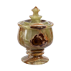 Picture of Royal Green Onyx Stone Decorative Jar – Luxurious Handmade Marble Décor Inspired by Natural Elegance