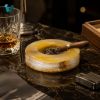 Picture of Royal Yellow Onyx Stone Ashtray – Elegant Handmade Marble Smoking Accessory