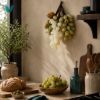 Picture of Natural Onyx Stone Decorative Hanging Grape Cluster – Handcrafted Luxury Fruit Sculpture