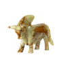 Picture of Handcrafted Green Onyx Stone Bull Figurine – Luxury Natural Marble Animal Sculpture