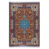 Picture of Persian Carpet Design Ceramic Tile Panel – Handcrafted Luxury Architectural Installation for Hotels and Public Spaces