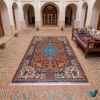 Picture of Persian Carpet Design Ceramic Tile Panel – Handcrafted Luxury Architectural Installation for Hotels and Public Spaces