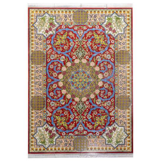 Picture of Persian Carpet Design Ceramic Tile Panel – Handcrafted Luxury Architectural Flooring & Wall Art