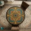 Picture of Persian Arabesque Handcrafted Decorative Table – Luxury Hand-Painted Lacquer Art Table