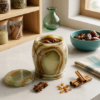 Picture of Large Onyx Spice Jar – A Fusion of Authenticity, Functionality & Natural Beauty