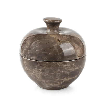Picture of Natural Stone Covered Bowl – A Balance of Functionality and Sculptural Elegance
