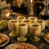 Picture of Cherry Goblet – A Refined Blend of Natural Stone & Handcrafted Elegance