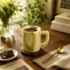 Picture of Marble Handle Mug – A Refined Blend of Natural Stone & Handcrafted Elegance